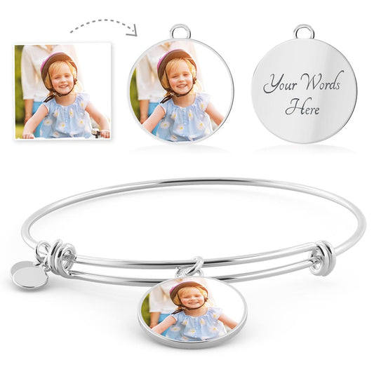 Personalized Circle Bangle